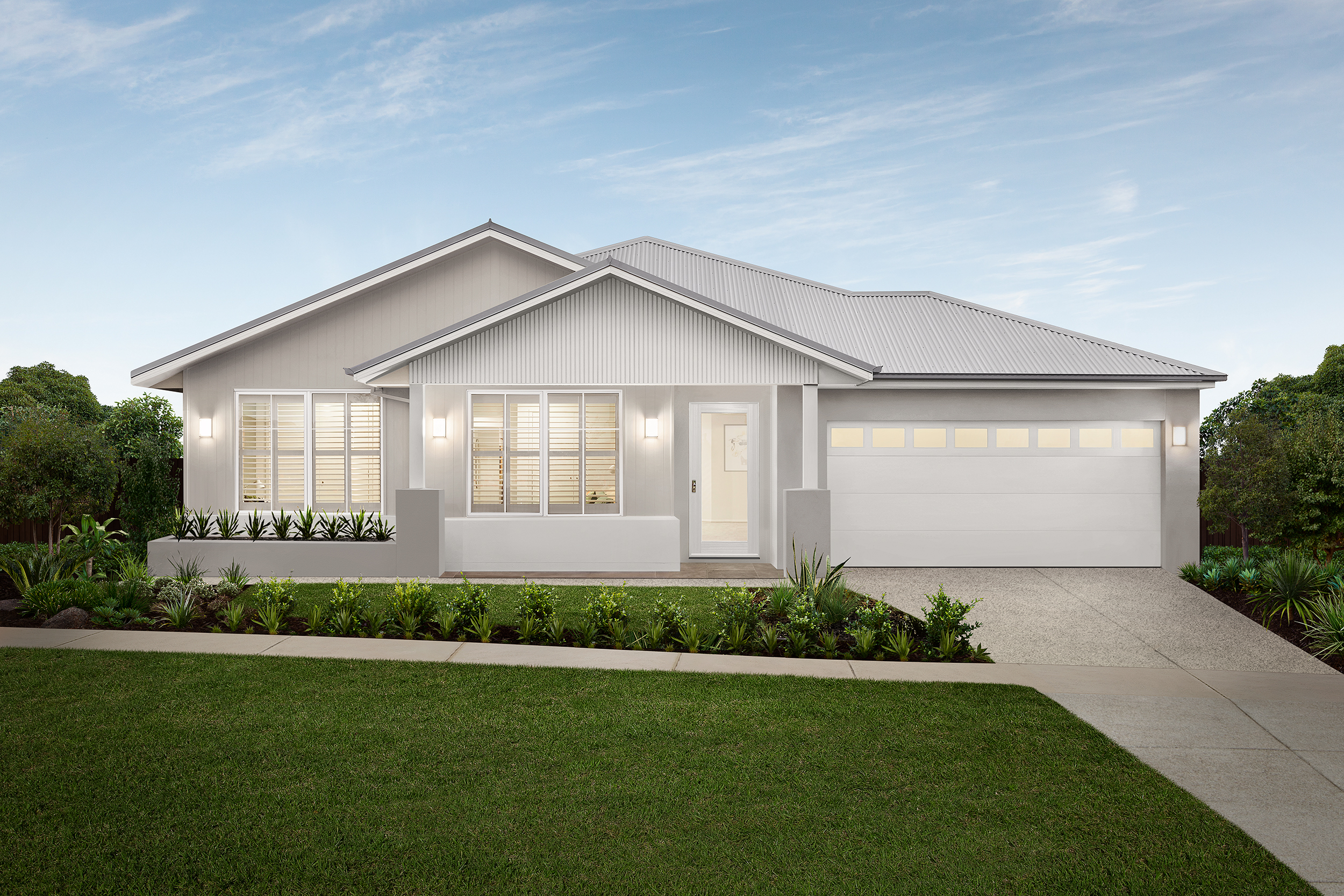 Single storey townhouse by Nostra Homes Builders