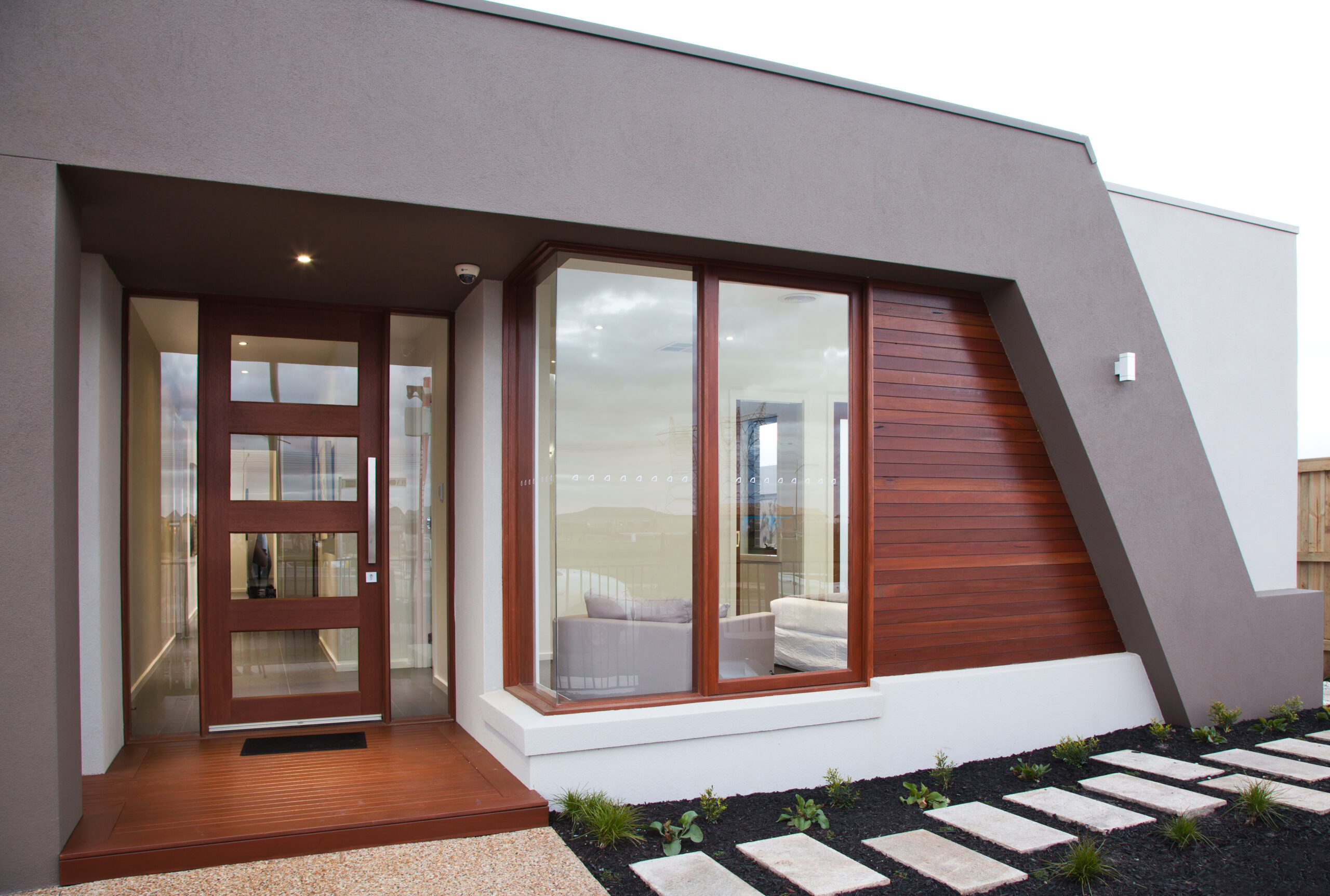 First display home is opened

